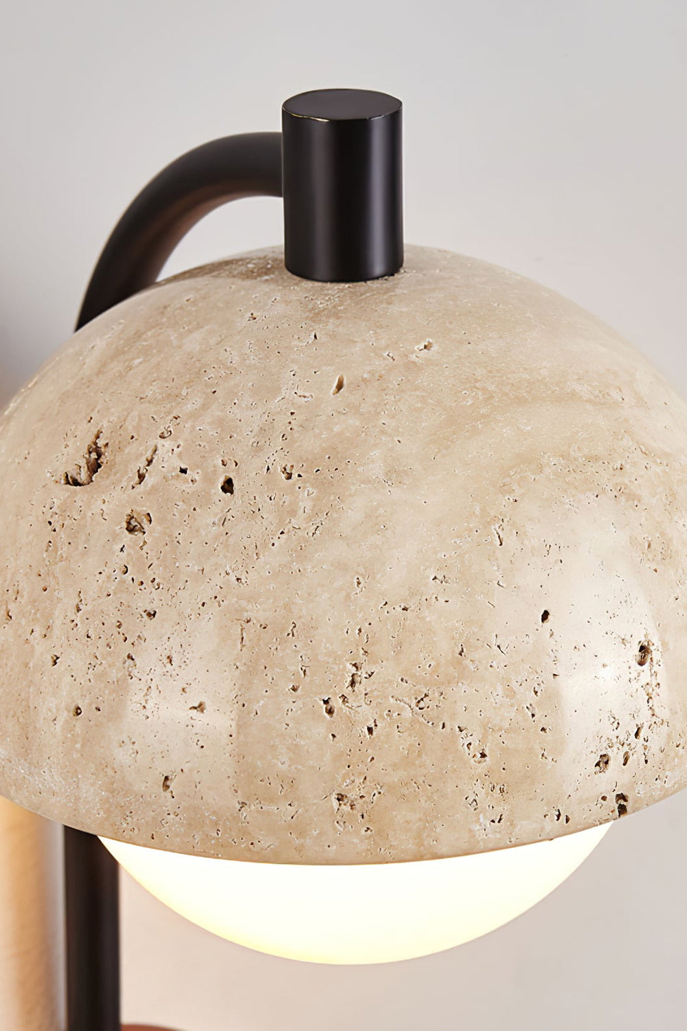 Travertine Arc Wall Light - view 14 | everlamps