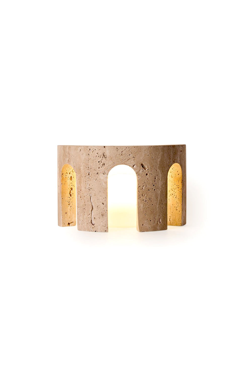 Travertine Arch Table Lamp | everlamps