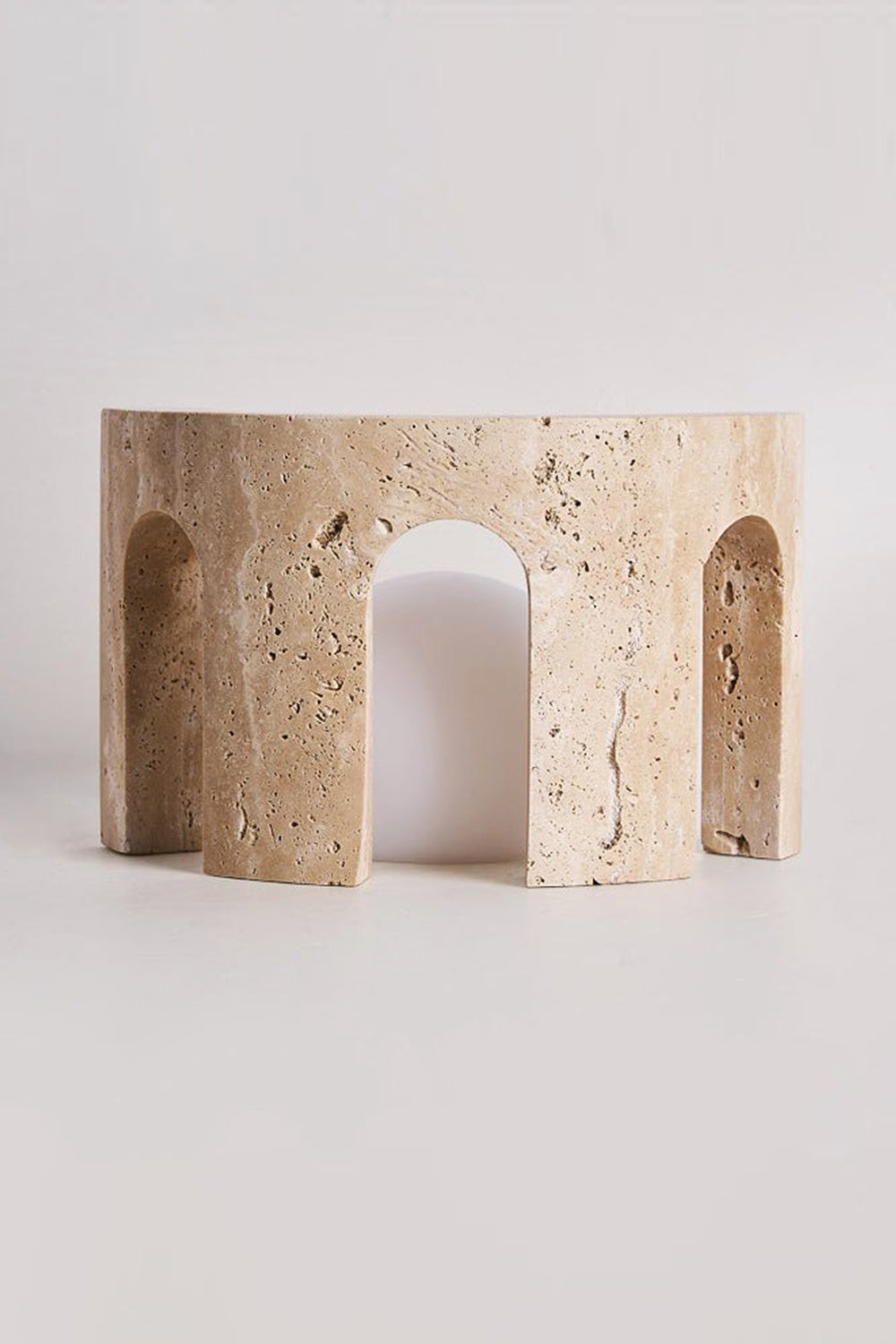Travertine Arch Table Lamp - view 16 | everlamps