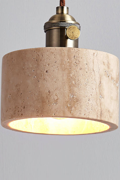 Travertine Aurora Pendant Light - view 17 | everlamps
