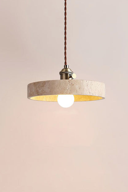 Travertine Aurora Pendant Light - view 22 | everlamps