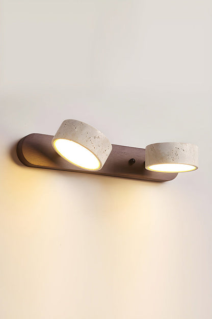 Travertine Duo Wall Light - view 26 | everlamps