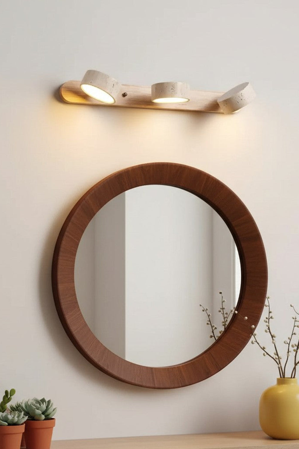 Travertine Duo Wall Light - view 12 | everlamps