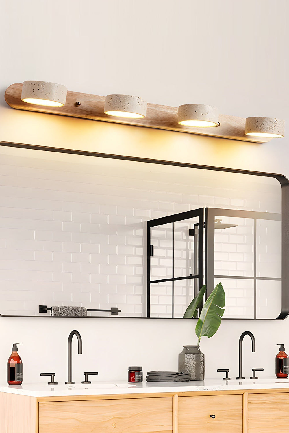 Travertine Duo Wall Light - view 19 | everlamps