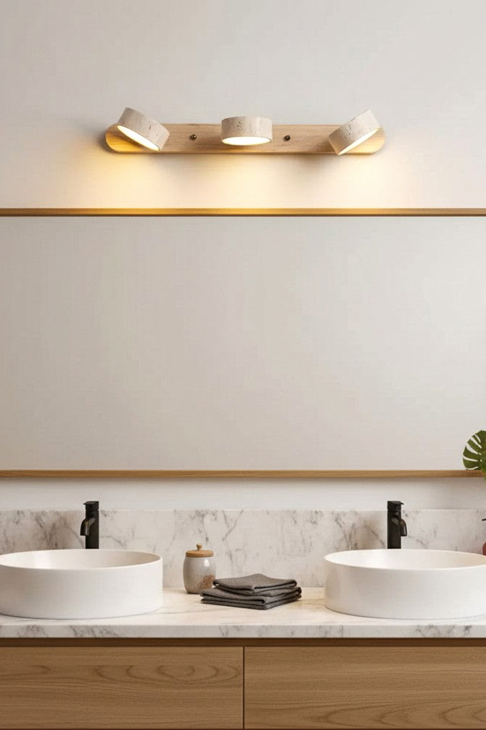 Travertine Duo Wall Light - view 20 | everlamps
