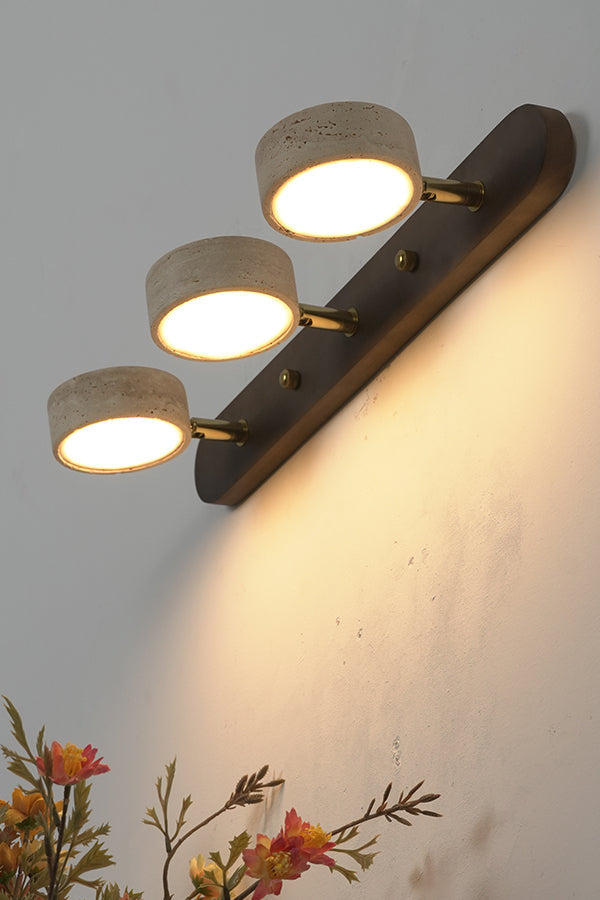 Travertine Duo Wall Light - view 8 | everlamps