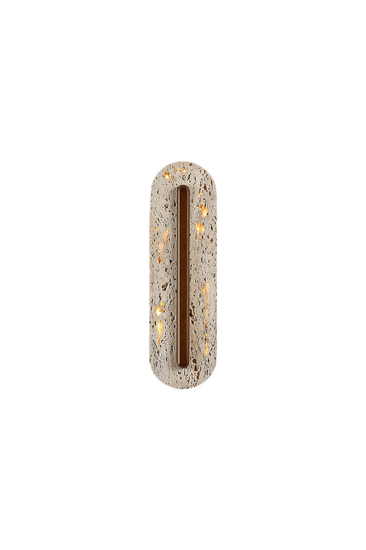 Travertine Slab Wall Sconce | everlamps