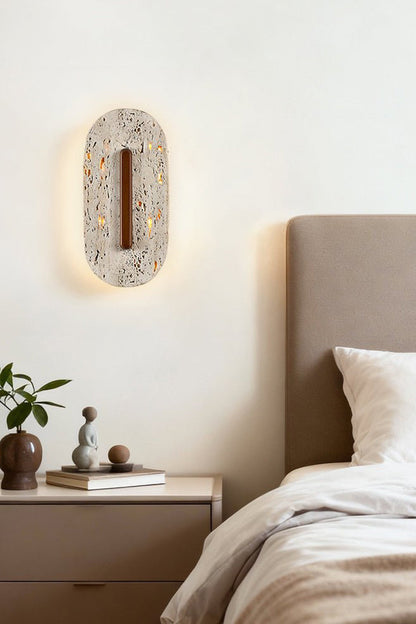 Travertine Slab Wall Sconce - view 5 | everlamps