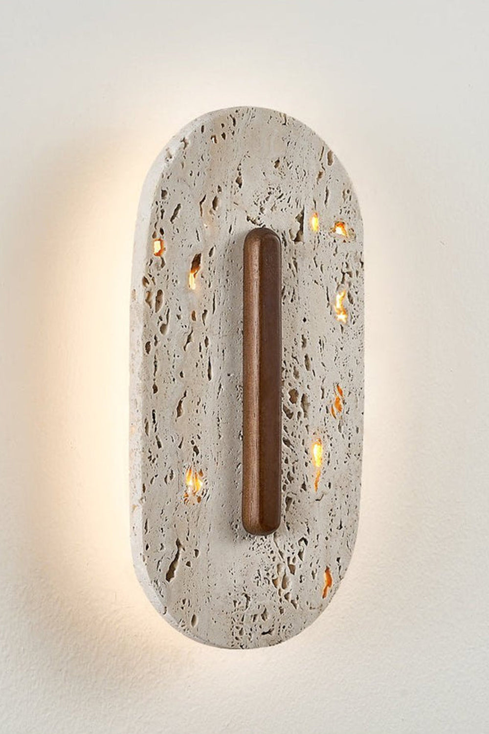 Travertine Slab Wall Sconce - view 11 | everlamps