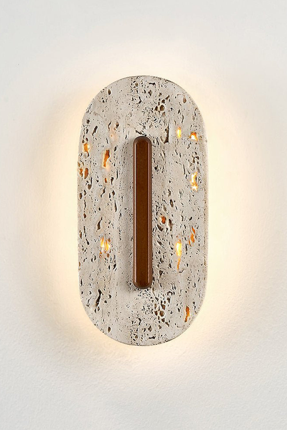 Travertine Slab Wall Sconce - view 10 | everlamps