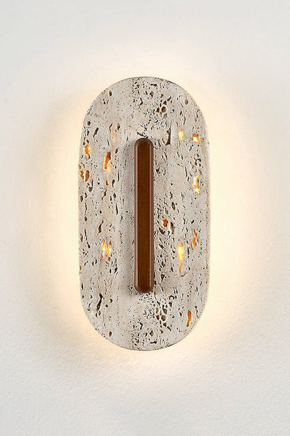 Travertine Slab Wall Sconce - view 10 | everlamps
