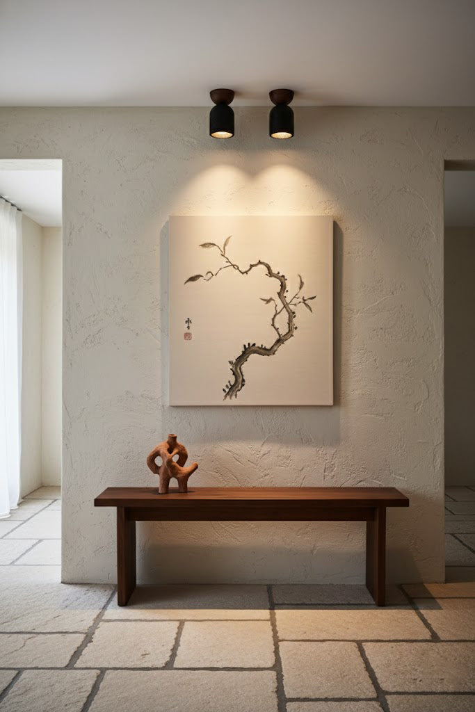 Travertine Stone Ceiling Light - view 7 | everlamps