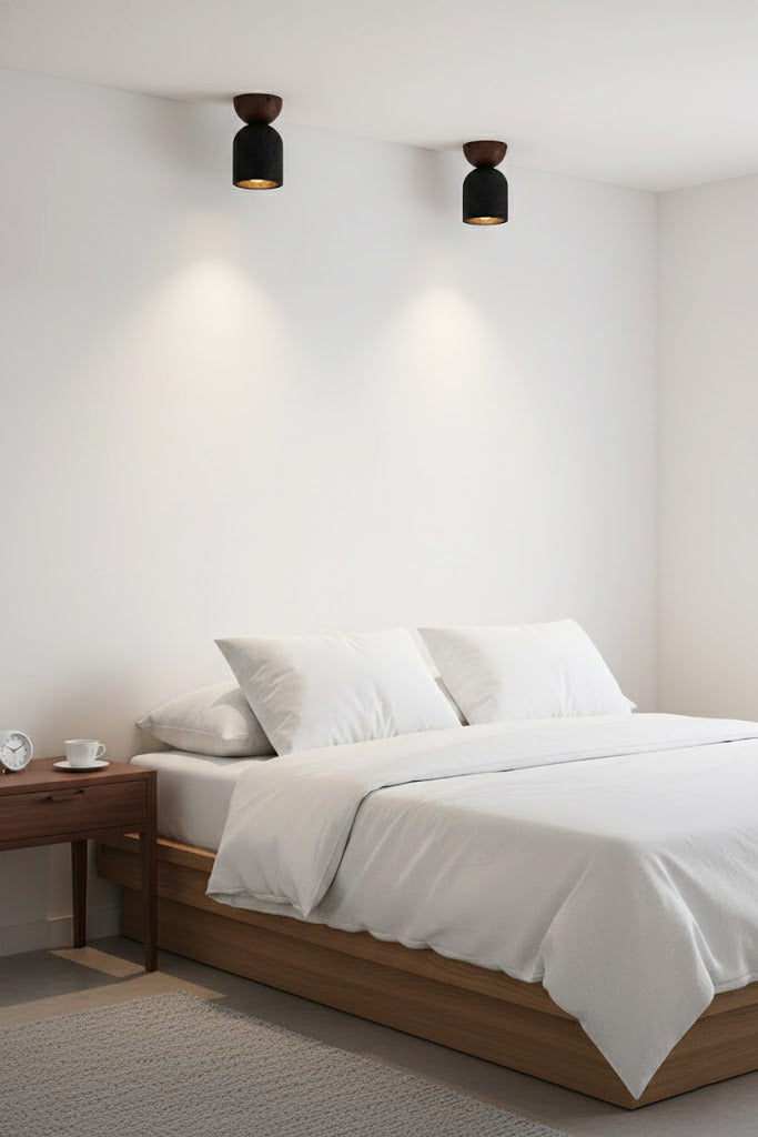 Travertine Stone Ceiling Light - view 9 | everlamps