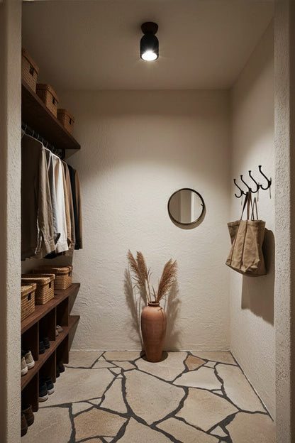 Travertine Stone Ceiling Light - view 4 | everlamps