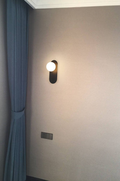 Flat Base Globe Sconce - everlamps