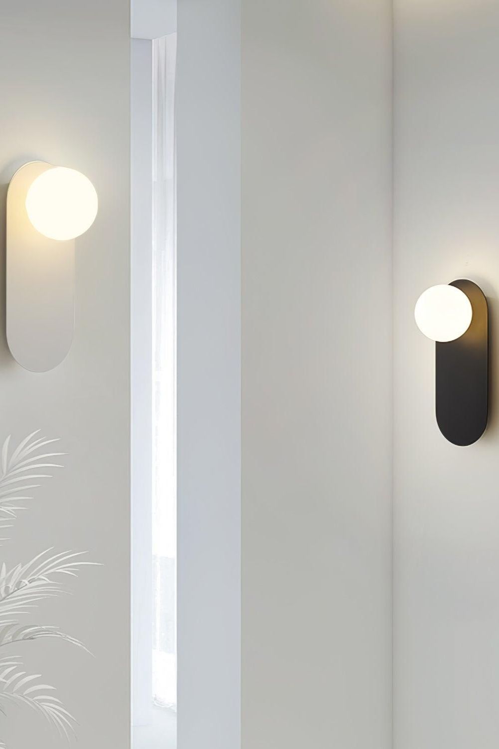 Flat Base Globe Sconce - everlamps