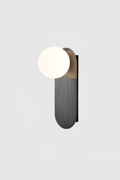Flat Base Globe Sconce - everlamps