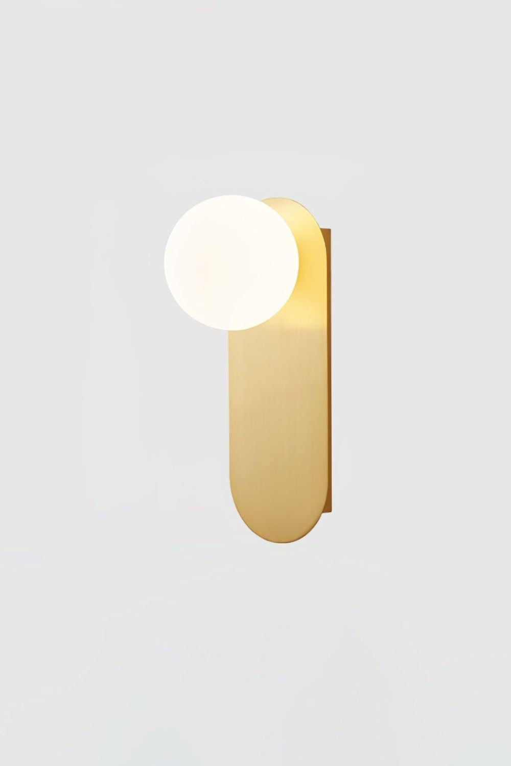 Flat Base Globe Sconce - everlamps