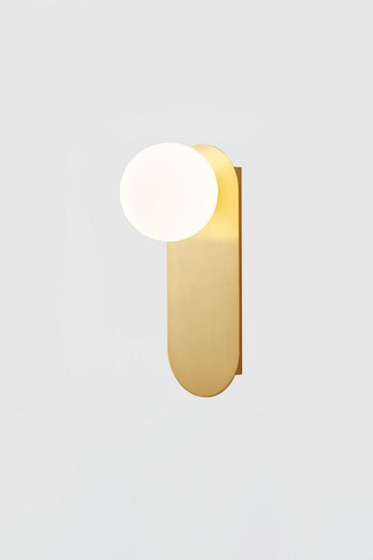 Flat Base Globe Sconce - everlamps