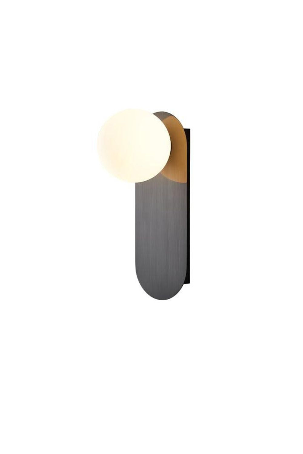 Flat Base Globe Sconce - everlamps