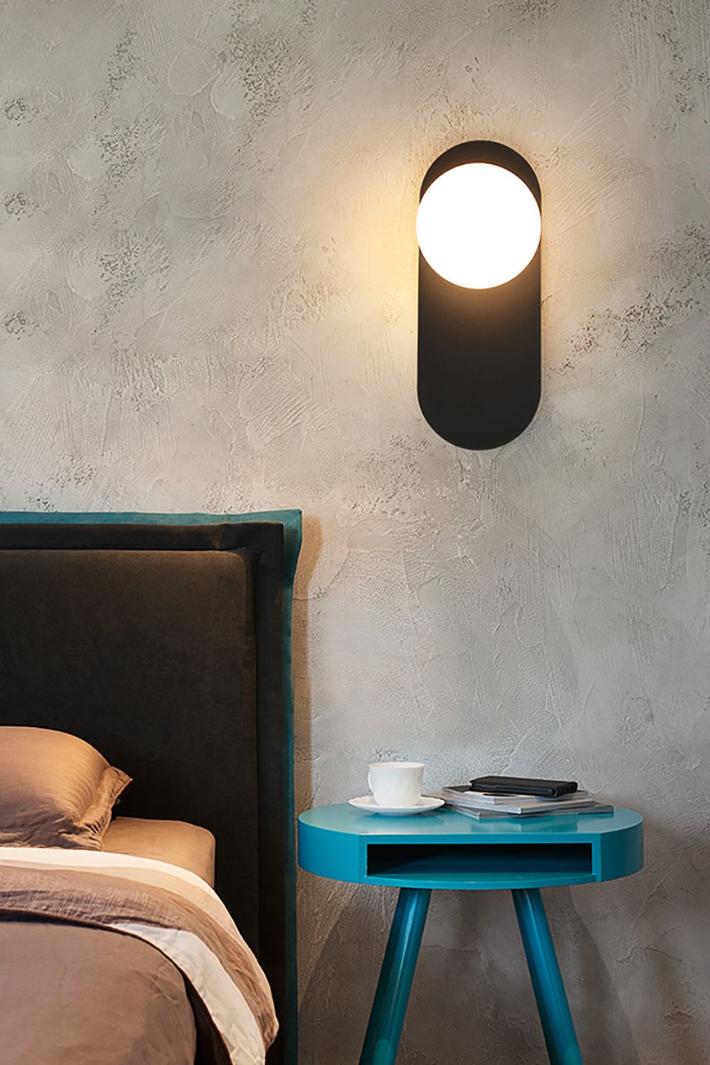 Flat Base Globe Sconce - everlamps