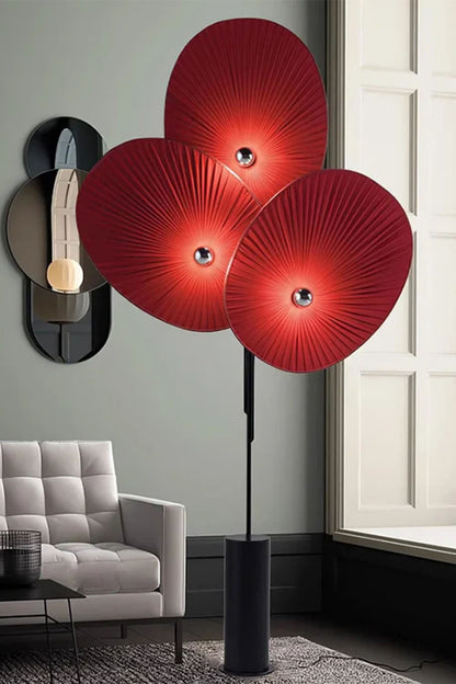 Triple Floral Floor Lamp - view 2 | everlamps