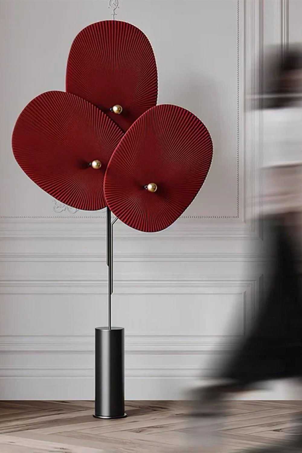 Triple Floral Floor Lamp - view 10 | everlamps