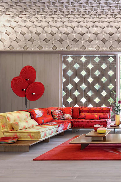 Triple Floral Floor Lamp - view 8 | everlamps