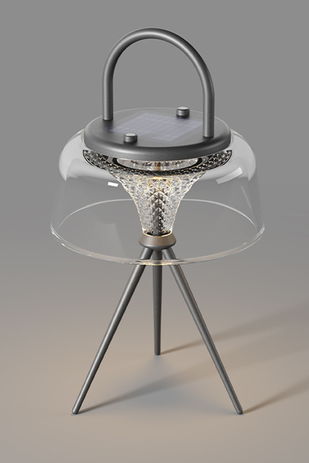 Tripod Lantern Rechargeable Outdoor Table Lamp - view 8 | everlamps