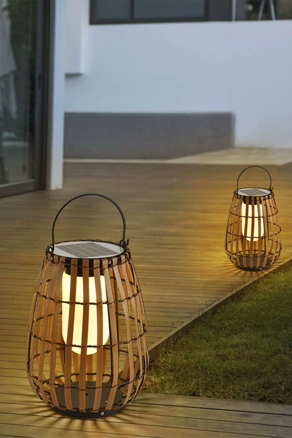 Tropic Braid Lantern Outdoor Lamp - view 2 | everlamps