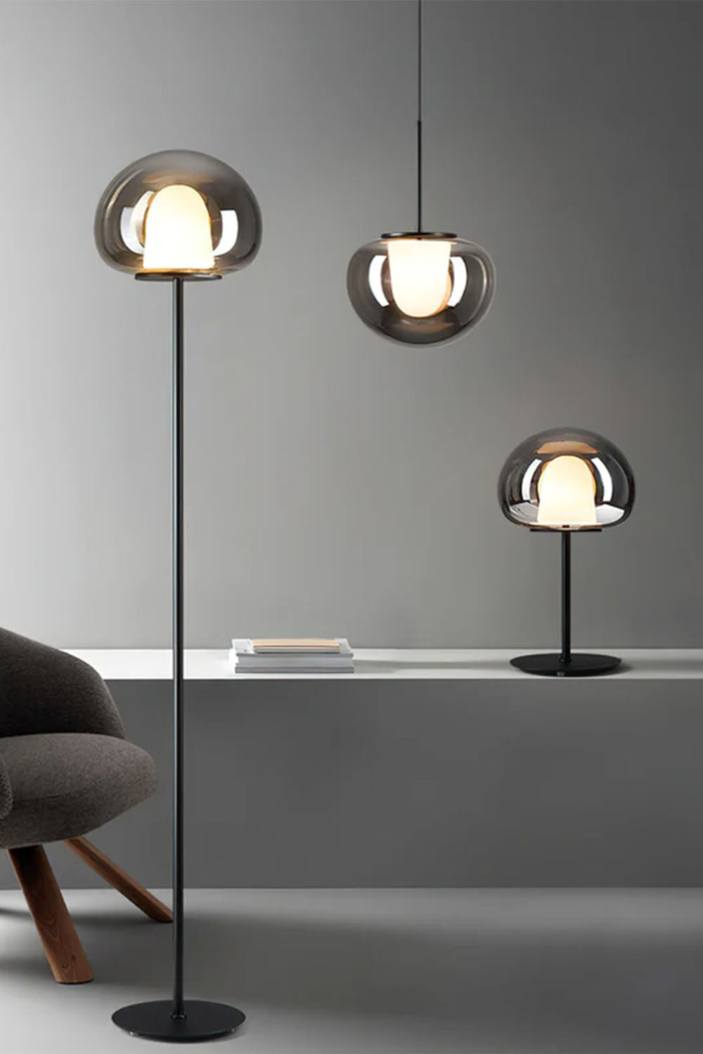 Twilight Globe Floor Lamp - view 3 | everlamps