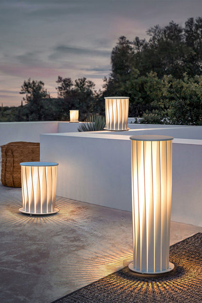 Twisted Acrylic Lantern Lawn Light - view 11 | everlamps