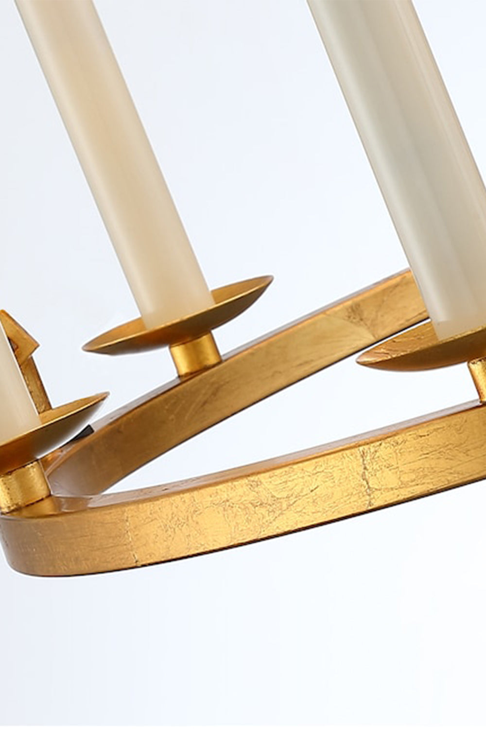 Two-Tiered Ring Chandelier - view 16 | everlamps
