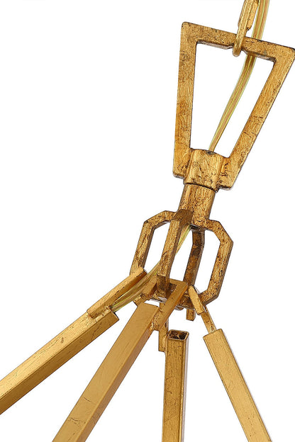 Two-Tiered Ring Chandelier - view 17 | everlamps