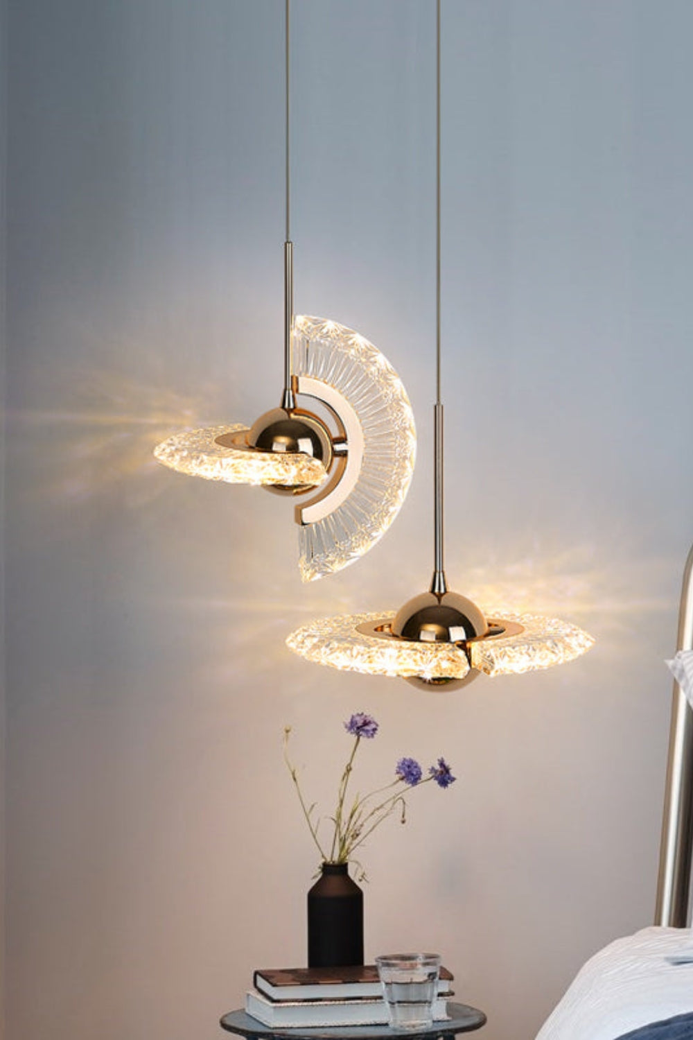 UFO Acrylic Pendant Light - everlamps