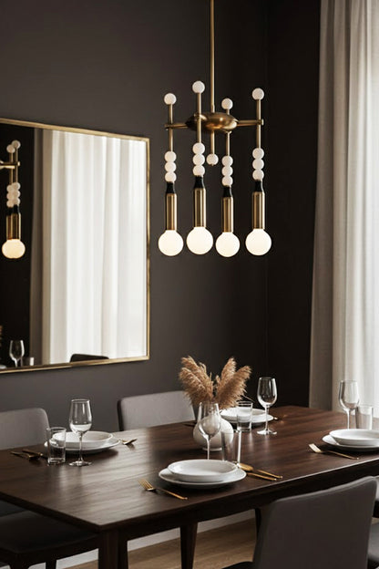 Urban Brass Pendant Light - view 2 | everlamps
