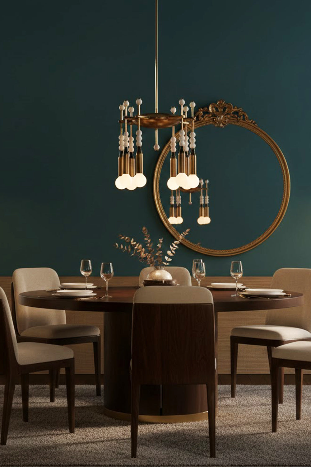 Urban Brass Pendant Light - view 7 | everlamps