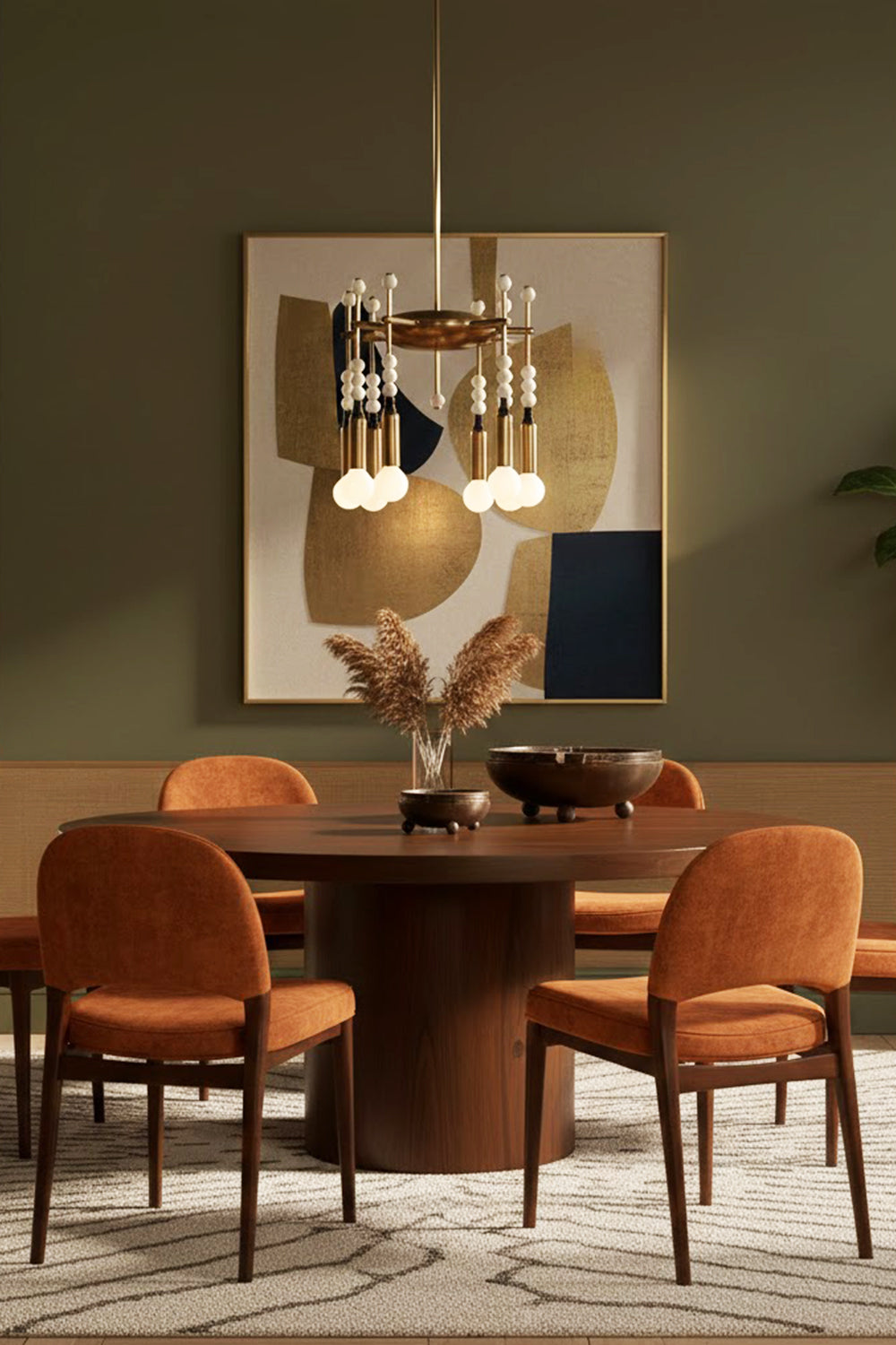 Urban Brass Pendant Light - view 4 | everlamps