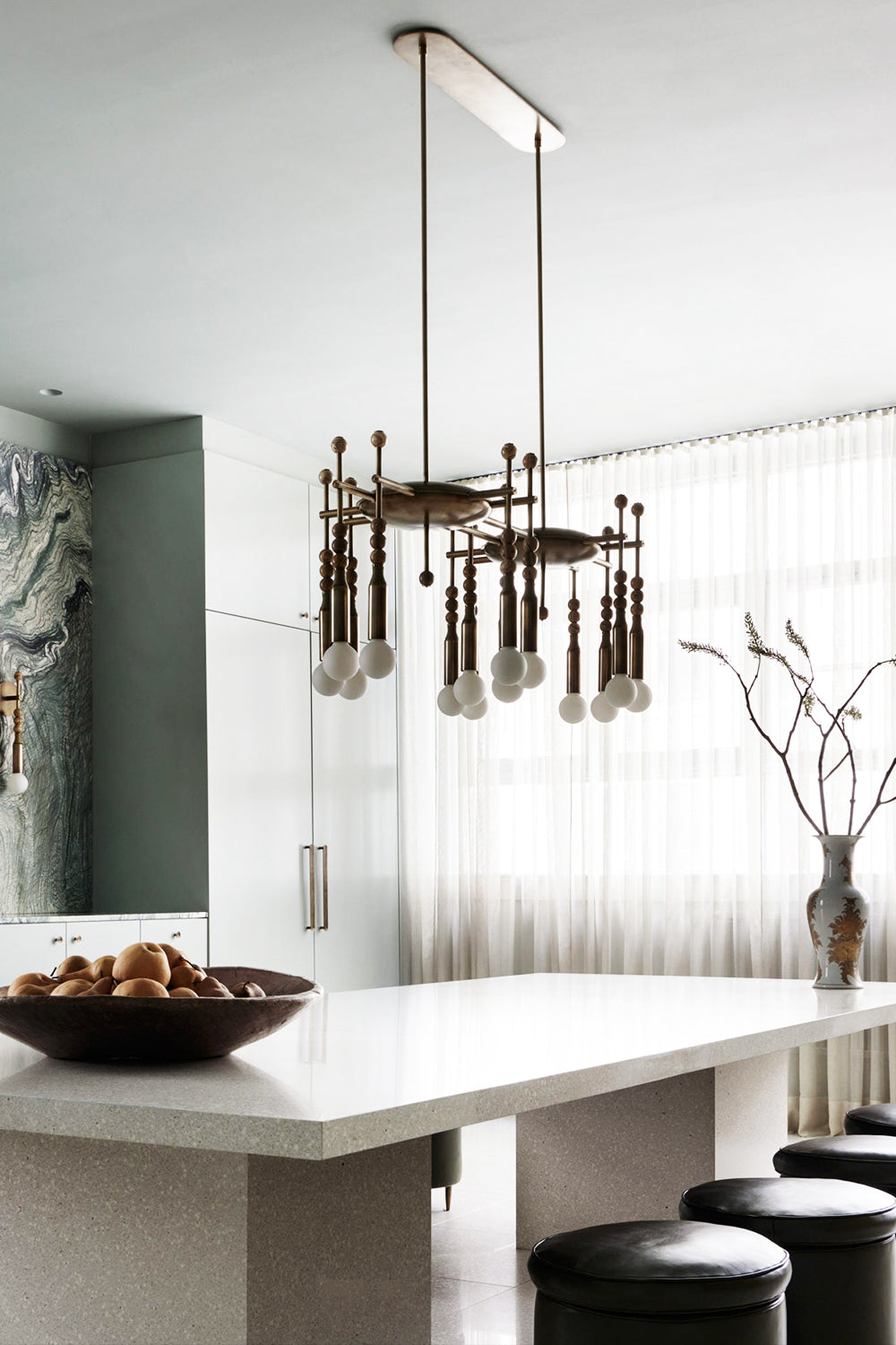 Urban Brass Pendant Light - view 8 | everlamps
