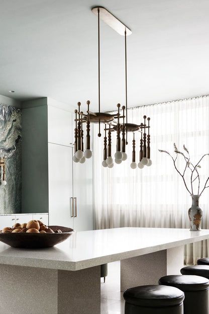 Urban Brass Pendant Light - view 8 | everlamps
