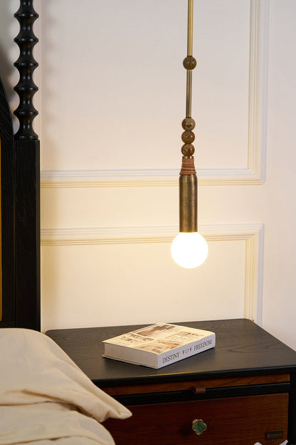 Urban Brass Pendant Light - view 3 | everlamps