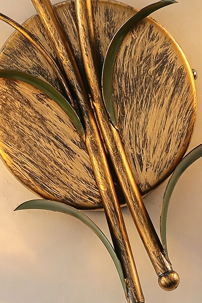 Veridia Metal Wall Sconce | detail | Samu  Lamp