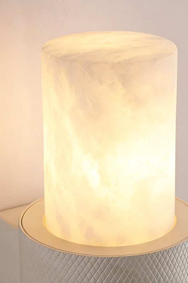 Vertical Alabaster Wall Sconce - view 18 | everlamps
