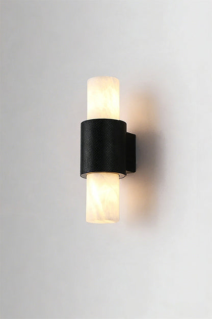 Vertical Alabaster Wall Sconce - view 16 | everlamps