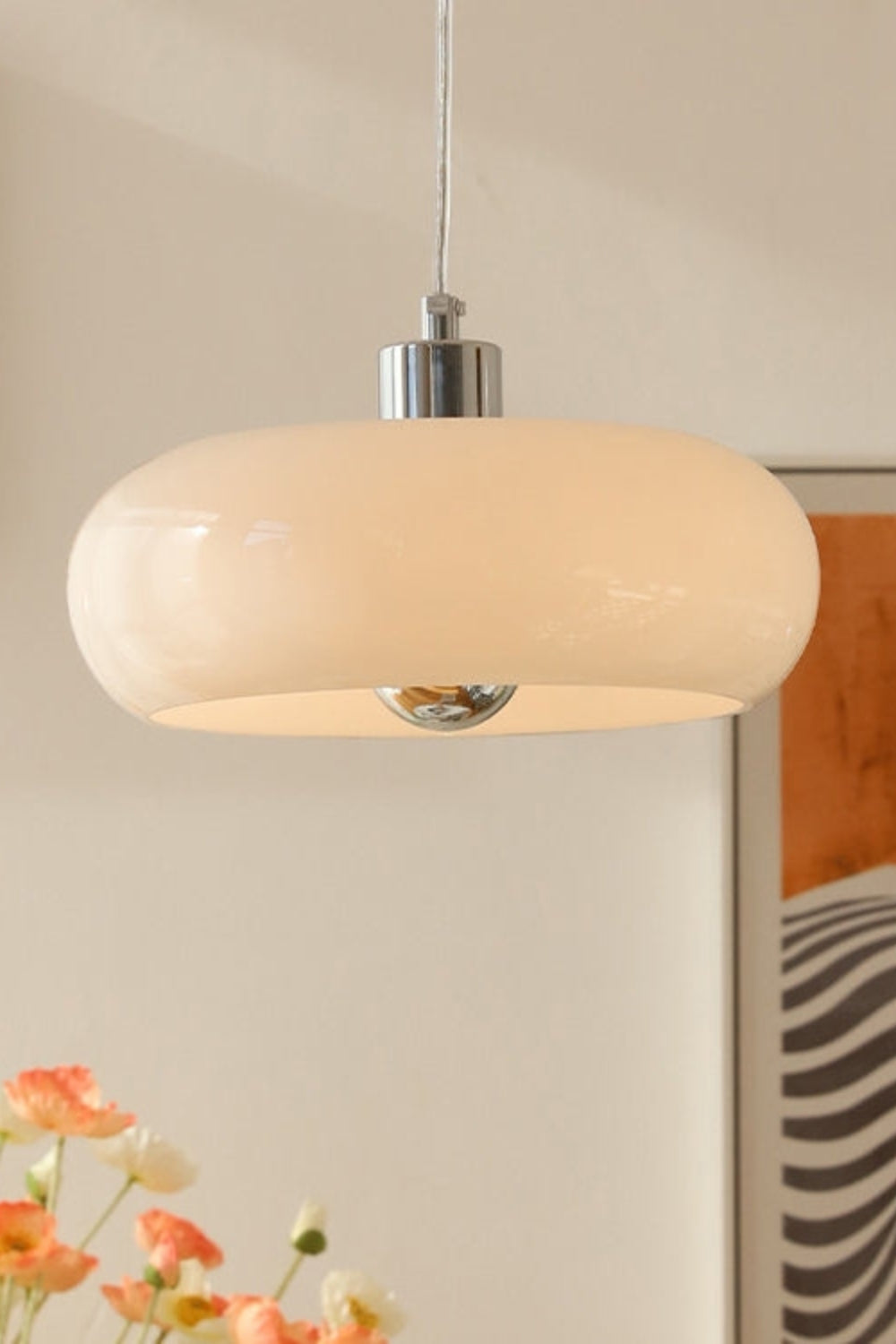 Vintage Bauhaus Glass Pendant Light - everlamps