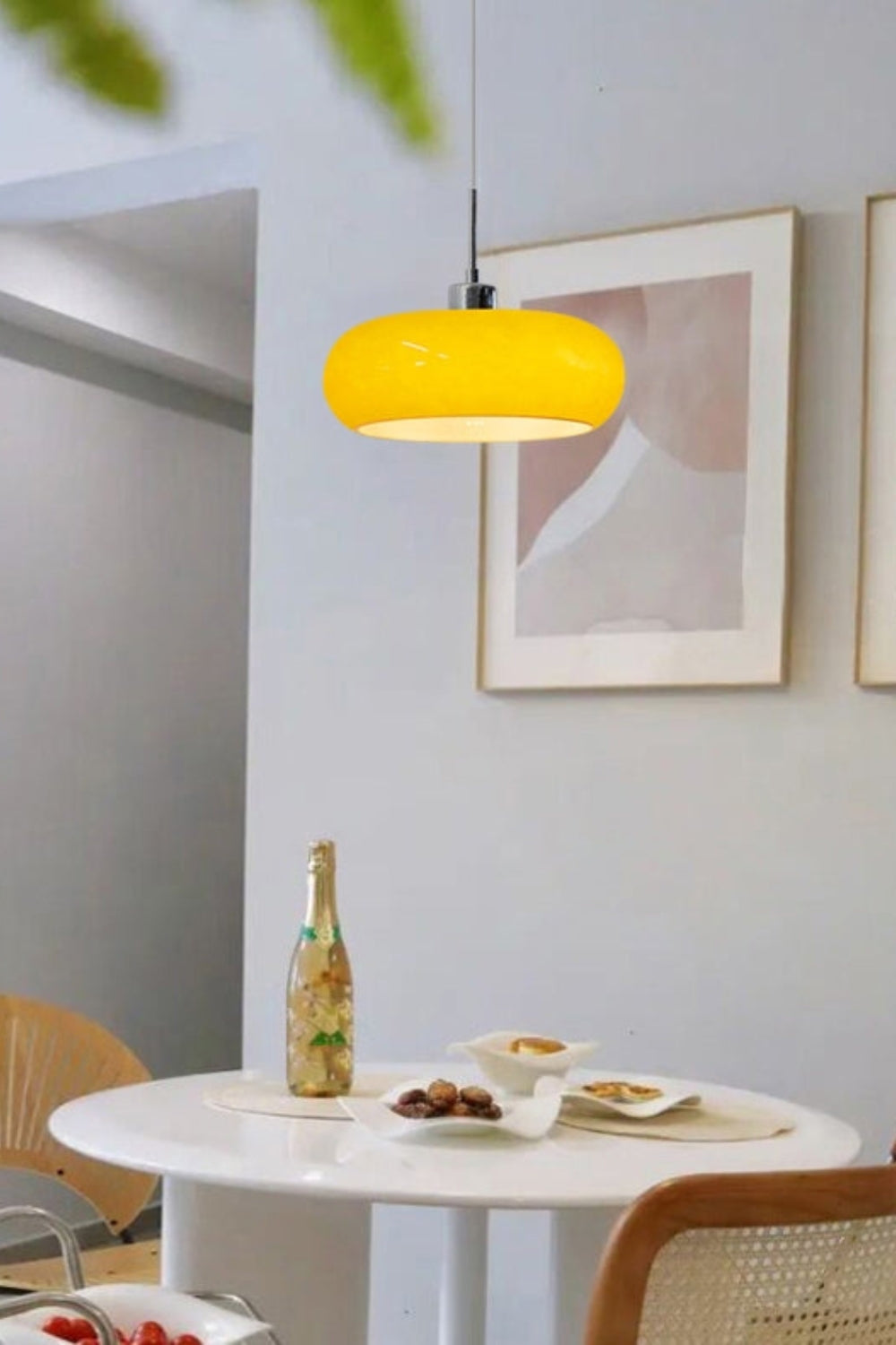 Vintage Bauhaus Glass Pendant Light - everlamps