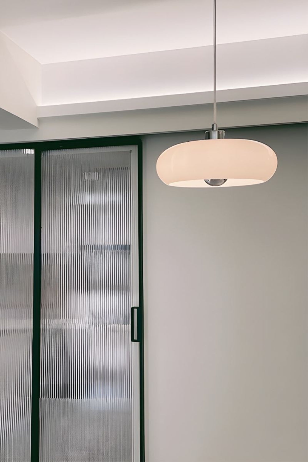 Vintage Bauhaus Glass Pendant Light - everlamps