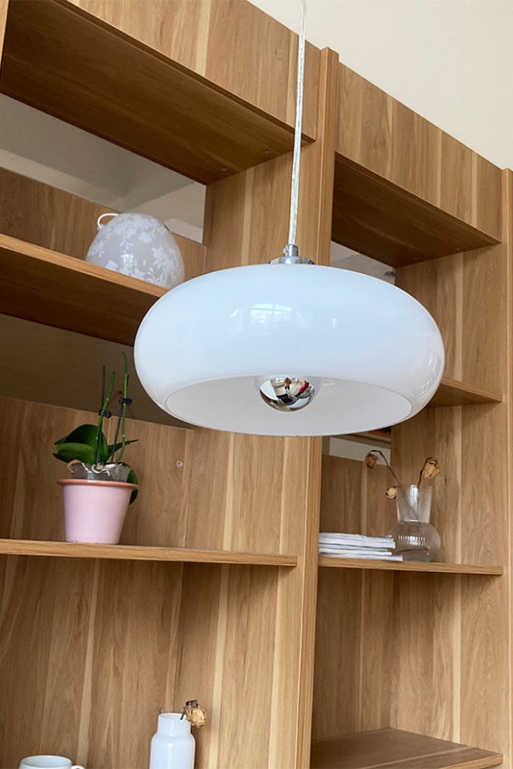 Vintage Bauhaus Glass Pendant Light - everlamps
