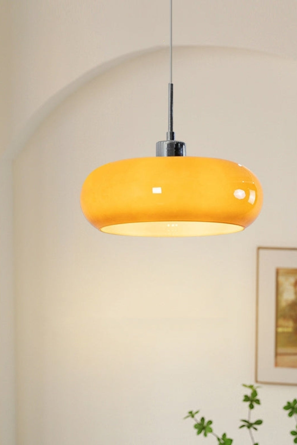 Vintage Bauhaus Glass Pendant Light - everlamps