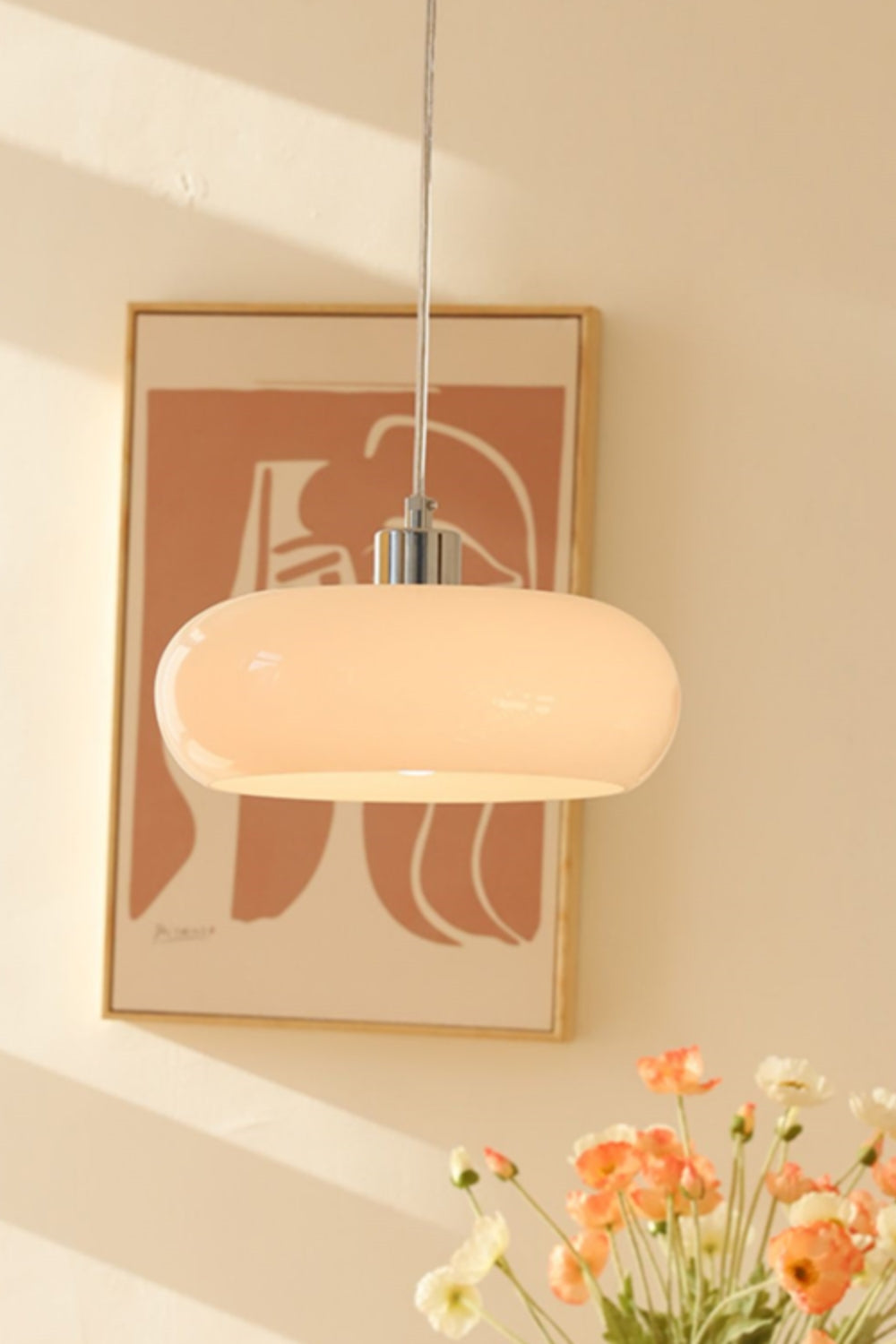 Vintage Bauhaus Glass Pendant Light - everlamps